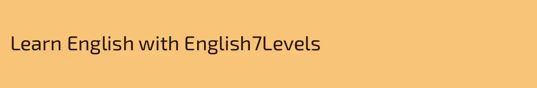 Learn English with English7Levels